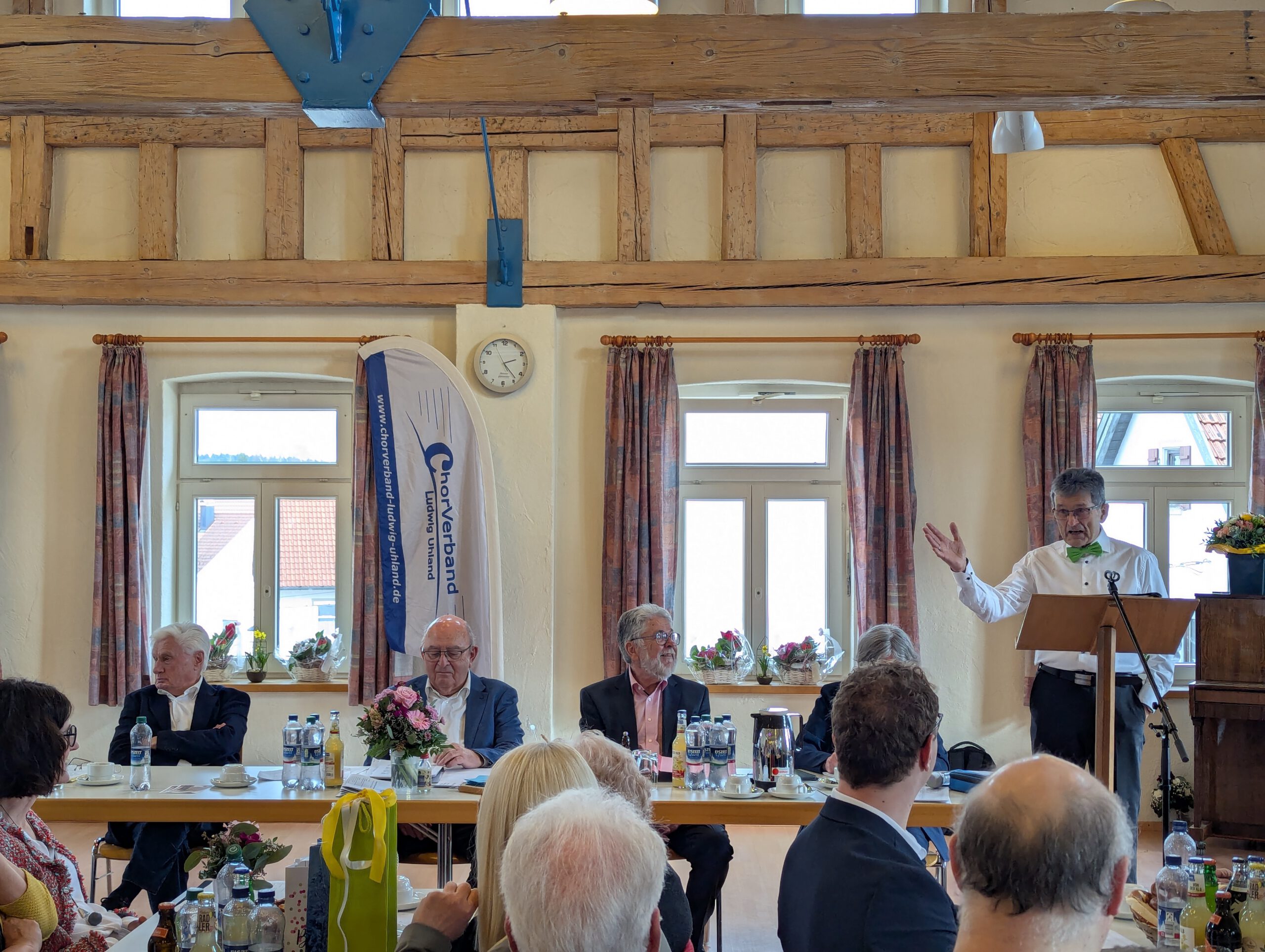 Begruessung durch VS der Sängerrunde Hohenstein